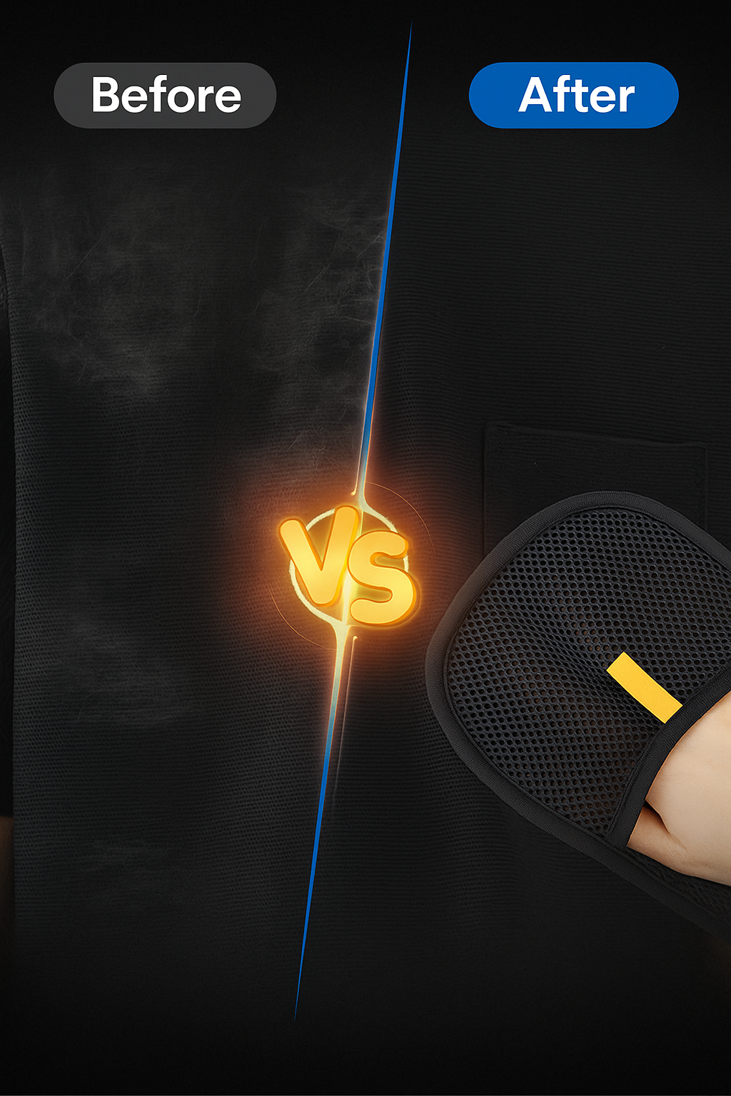 Manopla Quita pelos de tu Mascota Premium