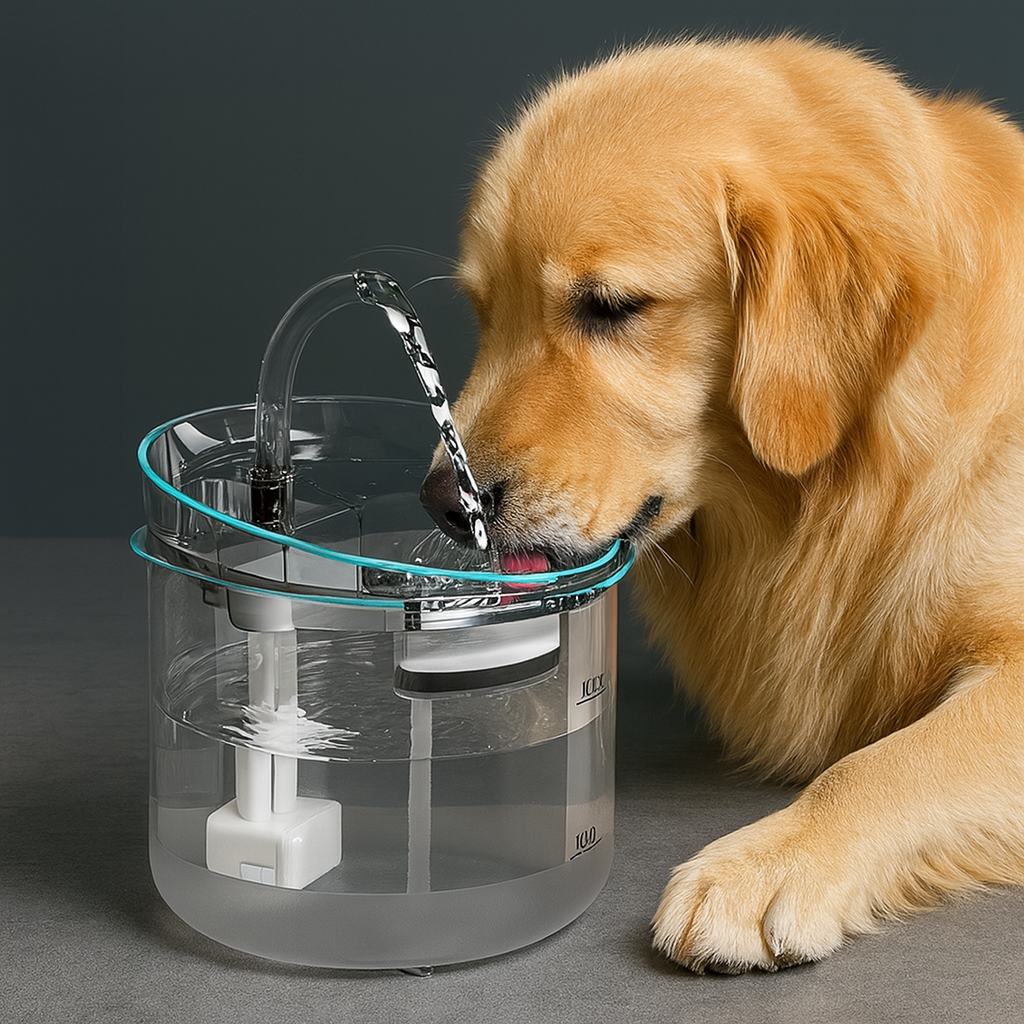 Bebedero Automático para Mascotas Petdreams™ | Fuente de Agua Silenciosa y 1.8L de Capacidad