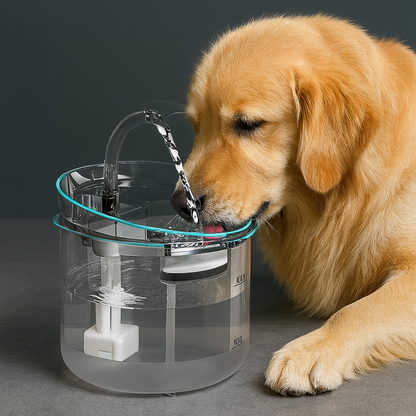 Bebedero Automático para Mascotas Petdreams™ | Fuente de Agua Silenciosa y 1.8L de Capacidad