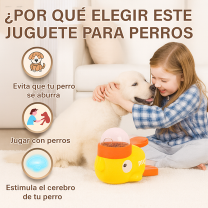 Jueguete dispensador de comida para mascota