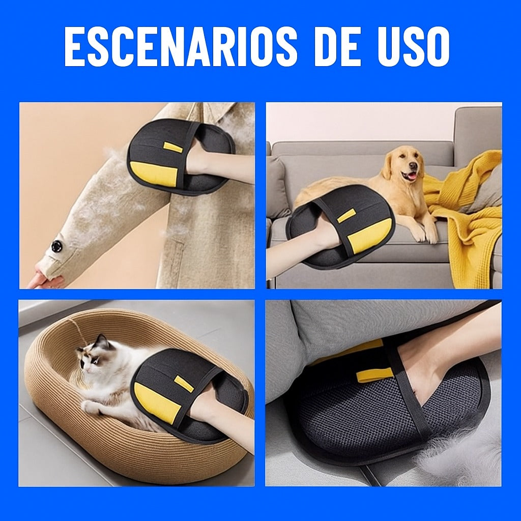 Manopla Quita pelos de tu Mascota Premium